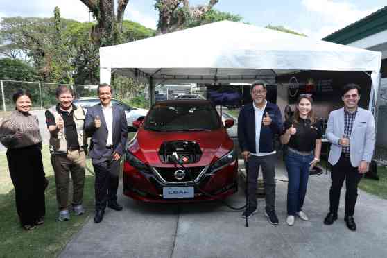 Nissan Leaf EV to aid in PH disaster response image
