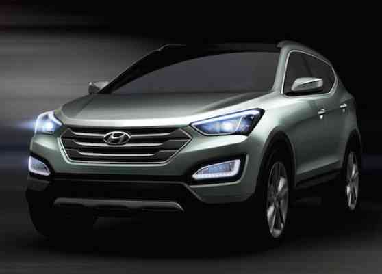 Hyundai releases first photos of all new Santa Fe image