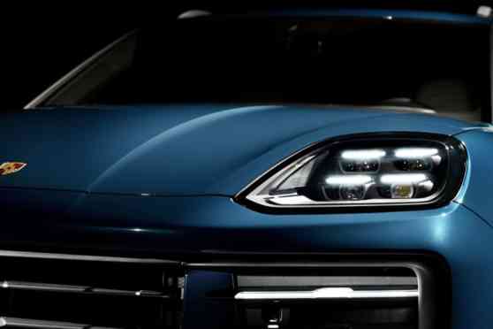 This is the new look 2024 Porsche Cayenne image
