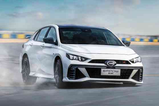 2023 Shanghai: GAC reveals hotter Empow R sports sedan image