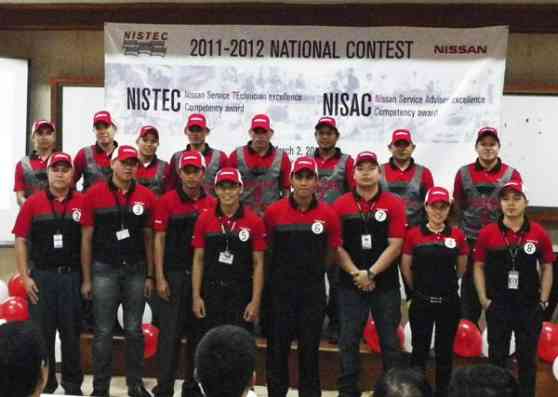 NISSAN Awards Top Technicians and Service Advisers image