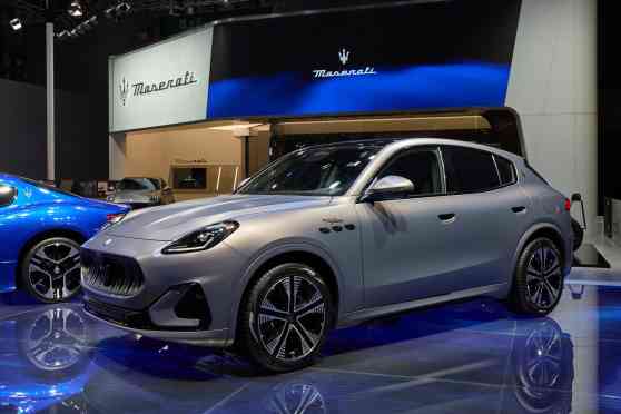 Shanghai 2023: Maserati Grecale Folgore has its sights on BMW iX image