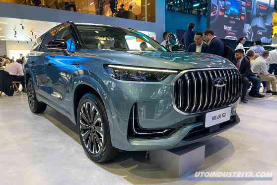 Shanghai 2023: Chery Tiggo 9 flagship SUV makes public debut image