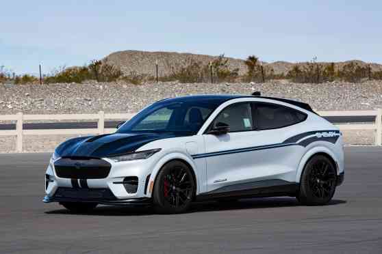 Shelby Mustang Mach-E GT revealed with Borla &ldquo;exhaust&rdquo; image