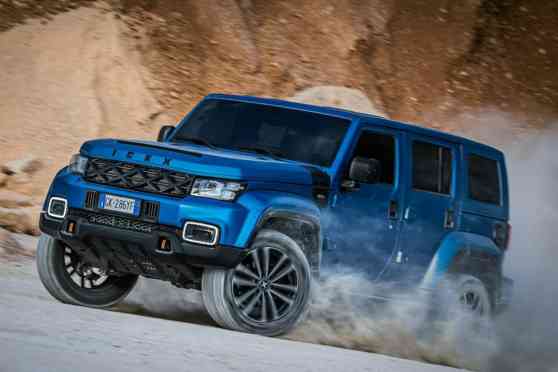 Ickx K2's looks is an interesting 4x4 SUV mashup image