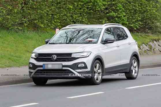 LOOK: Refreshed Volkswagen T-Cross spied with new face image