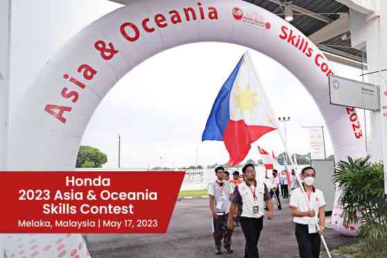 Honda Cars Makati rep wins regional Skills Contest image