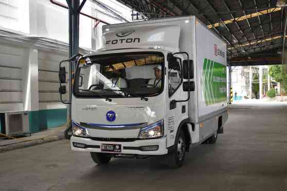 DB Schenker logistics chooses Foton Tornado EV truck image