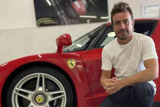 Fernando Alonso selling his Ferrari Enzo, could fetch over $5 million image