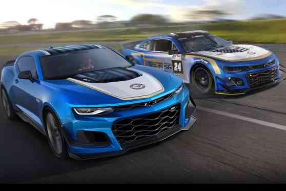 NASCAR in Le Mans: Chevrolet making Camaro ZL1 Garage 56 road car image