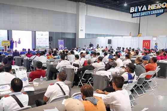 NLEX promotes safe driving practices with BiyaHero caravan image