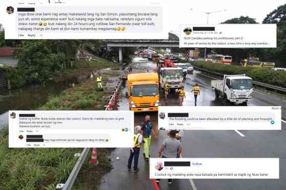 NLEX flood: Motorists share their experiences on social media image