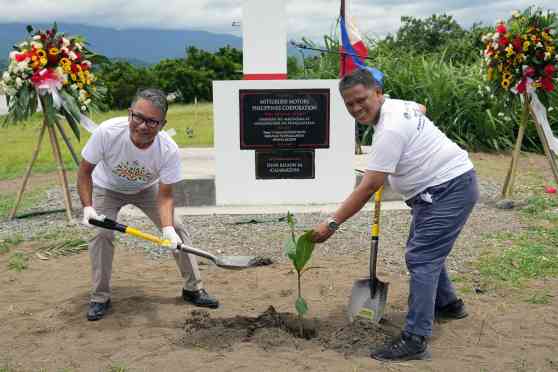 Mitsubishi PH completes forestation and battery-recycling projects image