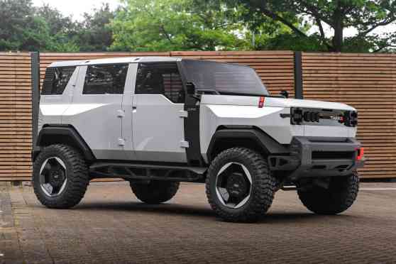 Mahindra Thar.e Concept is a go-anywhere, all-electric 4x4 image