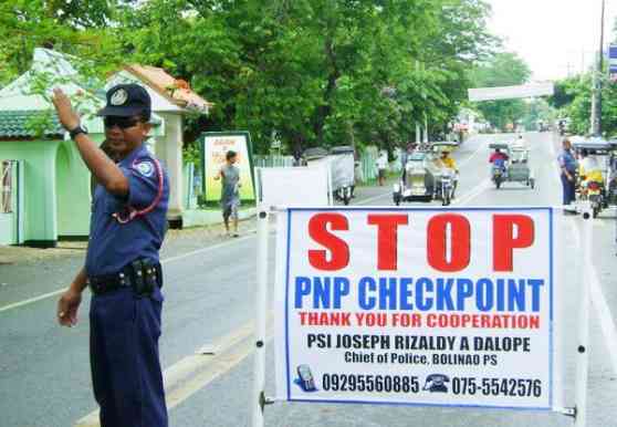 PNP informs the public on proper checkpoint guidelines image
