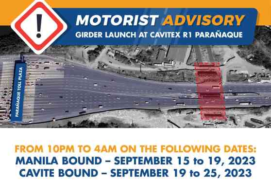 CAVITEX to implement counterflow scheme starting Sept. 15 image