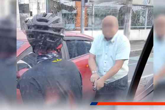 Viral ex-cop a no-show at LTO, son surrenders license image