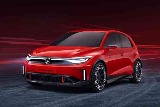 VW ID. GTI Concept: Golf hot hatch reimagined as EV image