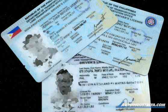 LTO will extend validity of expiring driver's licenses for one year image