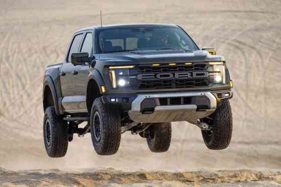 Ford gives 2024 F-150 Raptor new shocks, accessory-ready bumper image