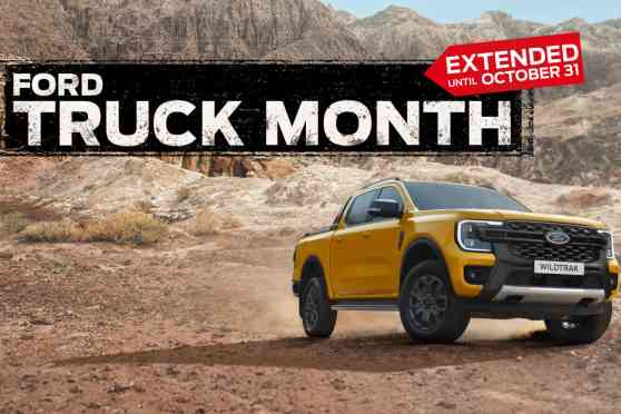 Ford PH extends Truck Month deals until October 31 image