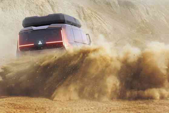 Mitsubishi teases electrified crossover MPV concept for Tokyo 2023 image