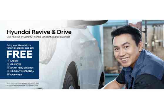 Hyundai PH rolls out aftersales promo for out of warranty vehicles image