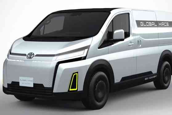 Toyota reveals electric HiAce concept ahead of Japan Mobility Show image