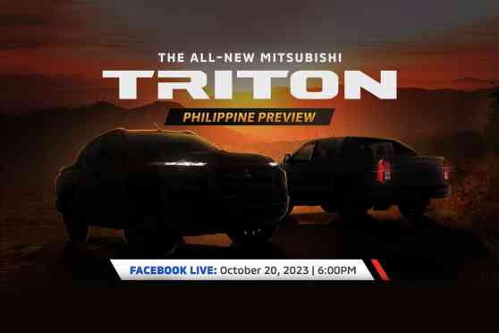 Save the date: Mitsubishi PH to preview all-new Triton October 20 image
