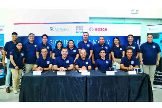AC Motors partners with Bosch PH for auto workshop services image