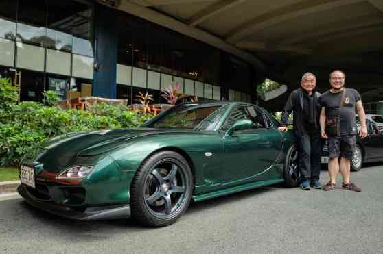 Car Geek Virus: When Aurick met the Mazda RX-7 designer image