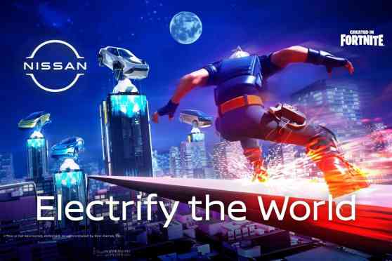 Nissan Hyper EV concepts to appear in Fortnite video game image