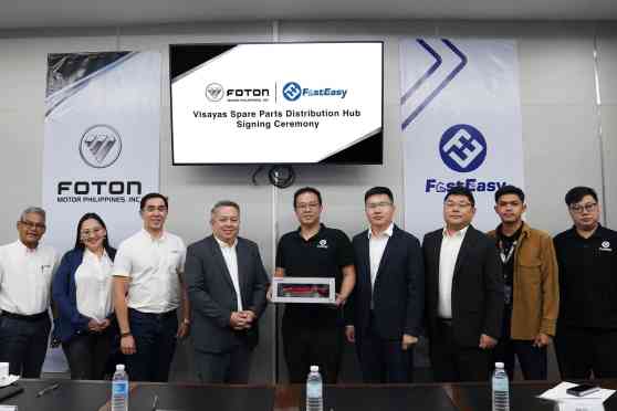 Rising soon: Foton to put up spare parts warehouse in Cebu image