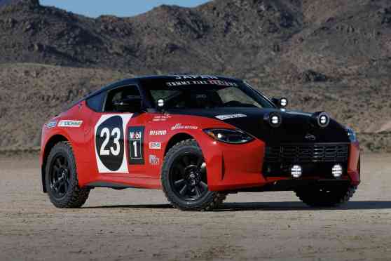 Nissan builds one-off Rally Z for SEMA 2023 image