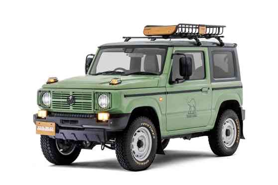 Customized Suzuki Jimny is ready for the African Safari image