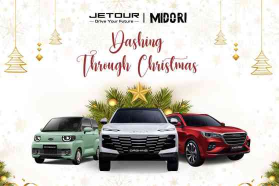 Jetour has your staycation covered with &ldquo;Dashing through Christmas&rdquo; promo image