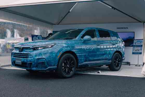 Hydrogen-powered Honda CR-V e:Fuel Cell coming in 2024 image