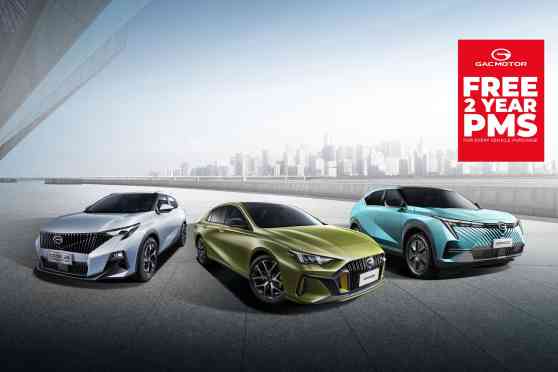 GAC Motor PH now offering 2-year free PMS package image