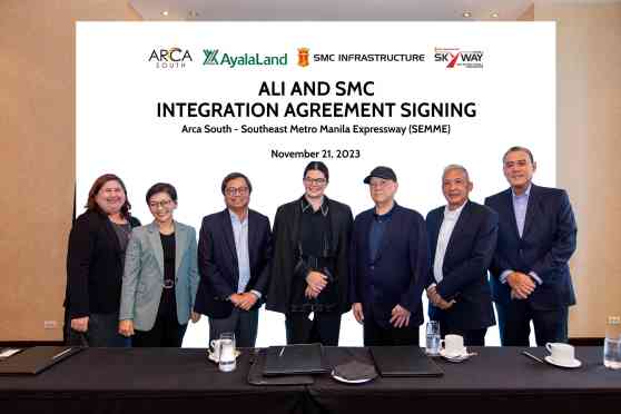 SMC, Ayala Corp ink deal to link Skyway Stage 4 with Arca South image