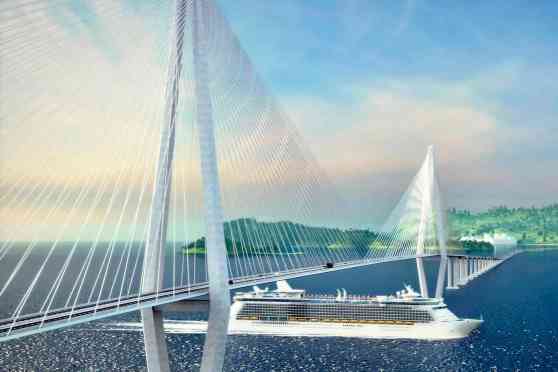 DPWH prepping civil work activities for Bataan-Cavite bridge image