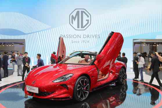 MG Cyberster makes regional preview in Thailand; PH next? image