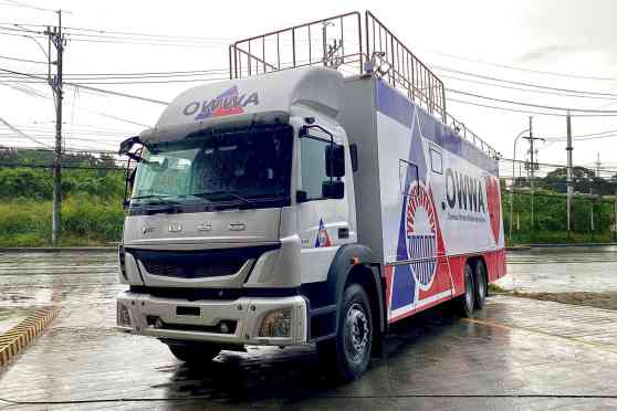 OWWA gets relief trucks from Fuso Philippines image