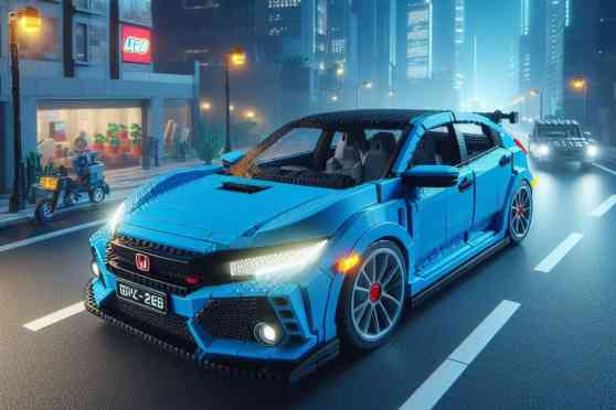 LEGO-fied: Online site reimagines your car in plastic bricks image