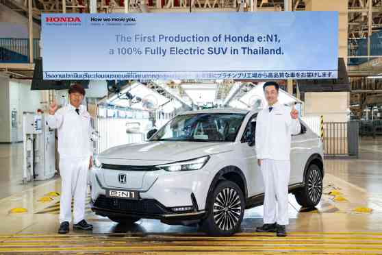 Honda starts production of e:N1 crossover EV for ASEAN image