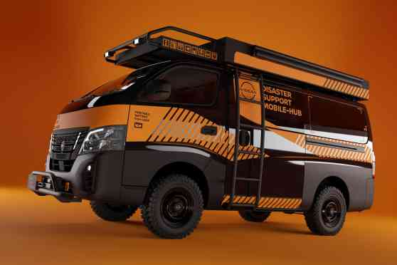 Nissan transforms the Urvan into a disaster response vehicle image