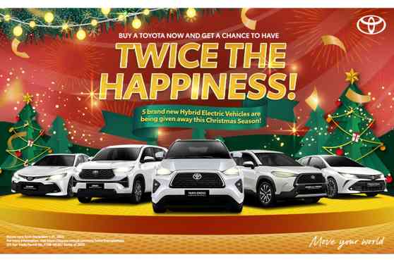 Few days left to win a Toyota hybrid this December image
