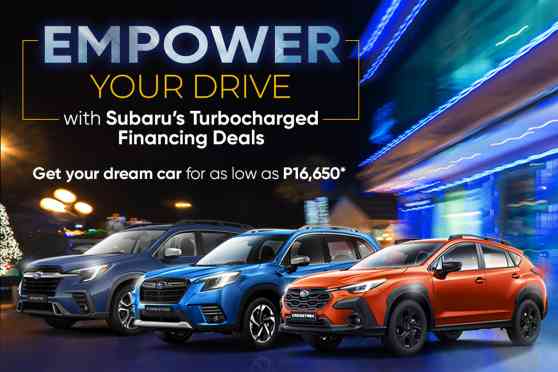 Subaru offering turbocharged financing deals this December image