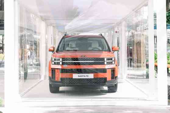 2024 Hyundai Santa Fe on display in BGC until January 12 image