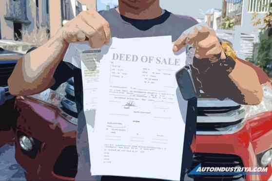 Car Ownership 101: Just say no to an open deed of sale image