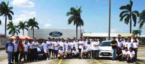 Ford prepares the challengers of the Jollibee Drive-Thru Cross-Country Challenge image